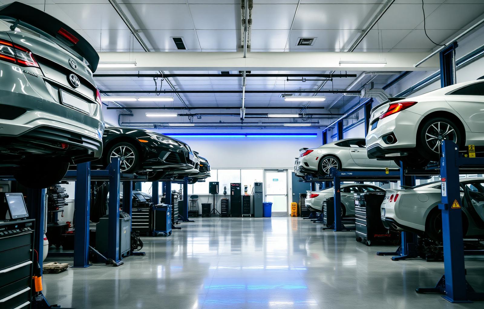 Alpha Motors workshop